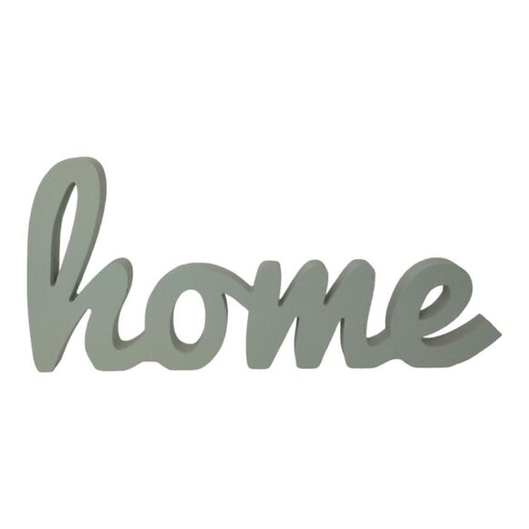 HOME Decor Figure Large Heavy Diecut Beach House Wooden Cutout Cursive Letter. - Picture 12 of 16